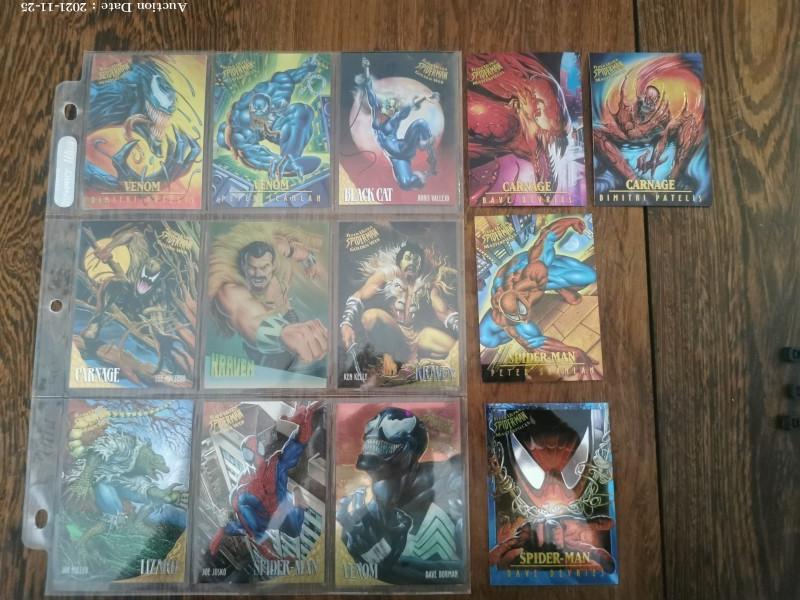 108 - Fleer Ultra Spiderman Collector\'s Cards  - Limited Edition Cards x 13