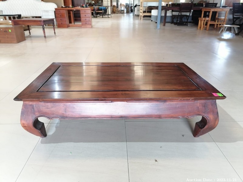 3805 - Unique Solid Wood Coffee Table