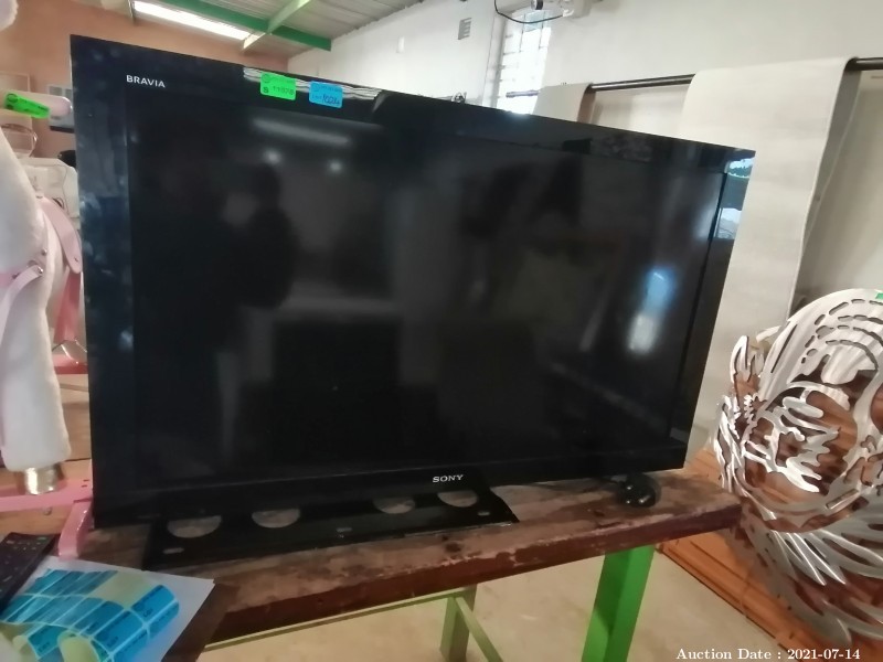 1024 40 Inch Sony Tv Guaranteed Working Live Auction Auctionpro