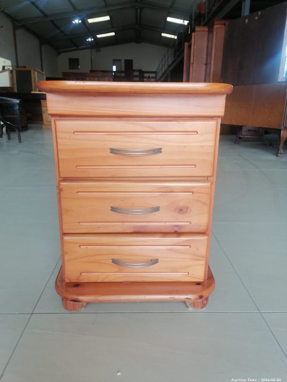 5461 - Lovely Solid Wood Bedside Drawers