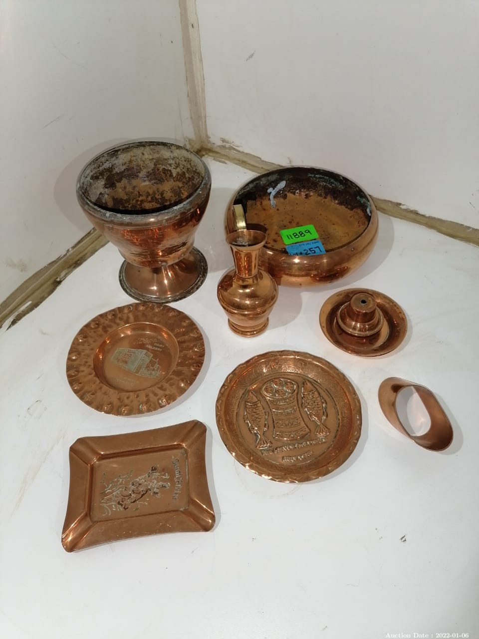 257 - Collection of Copper Ornaments