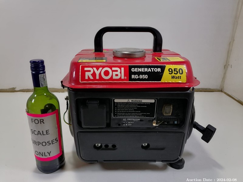 5260 - Ryobi 950 Watt Petrol Generator