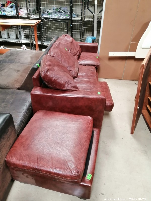 120 Doubel Seater Couch & Ottaman