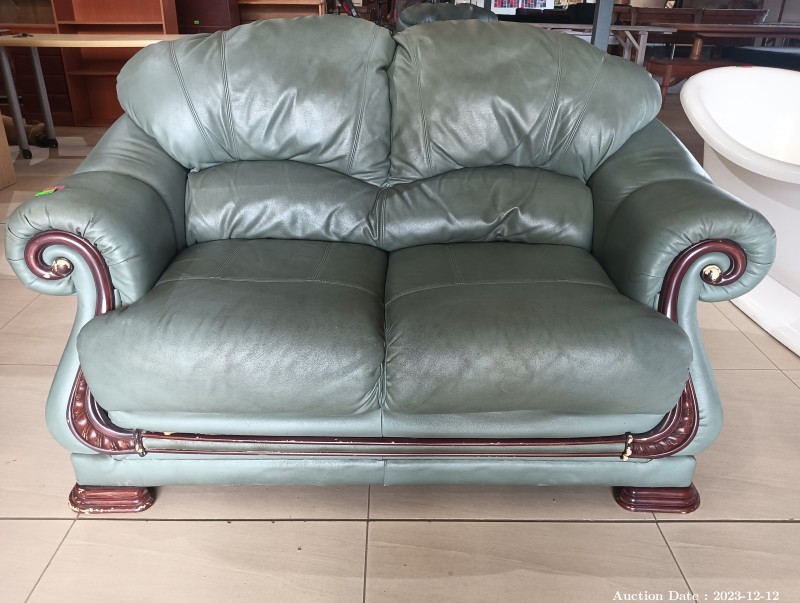 4101 - 2 Seater Leatherette Couch