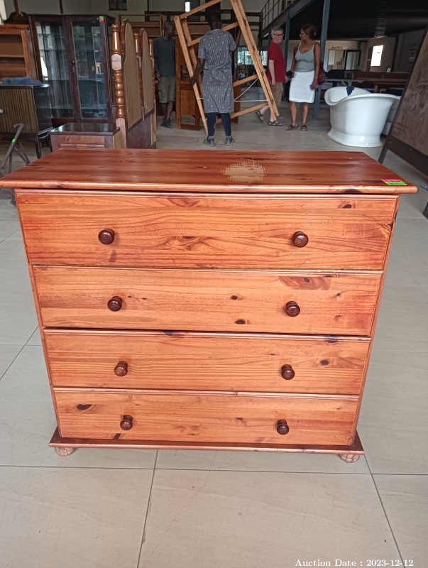 4105 - Solid Wood Chest of Drawers
