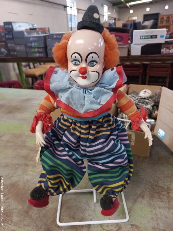 135 - Handmade Porcelain Clown by Image - Bobo