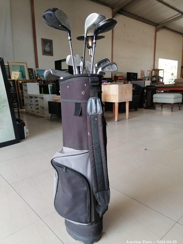 6743- 1x Set Of Golf Clubs With Bag 