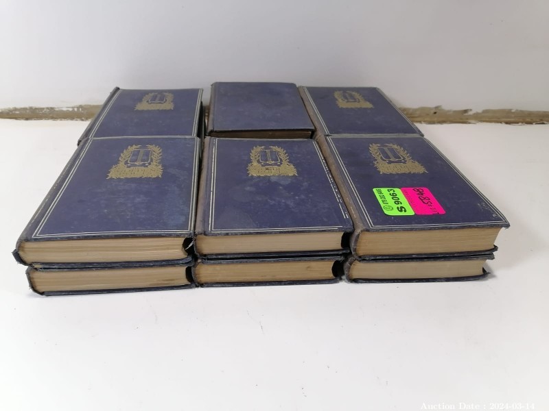 Lot 5848 - Set of 12 \'Golden Poets\' Volumes