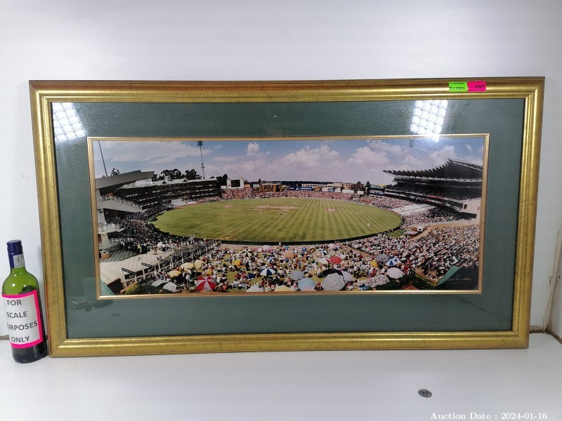 4309 - Special Framed 1995 World Cup Picture