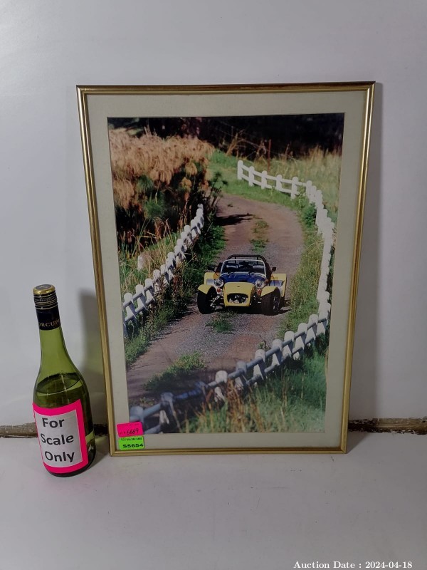 6669- 1x Rally Racing Print Picture Frame 