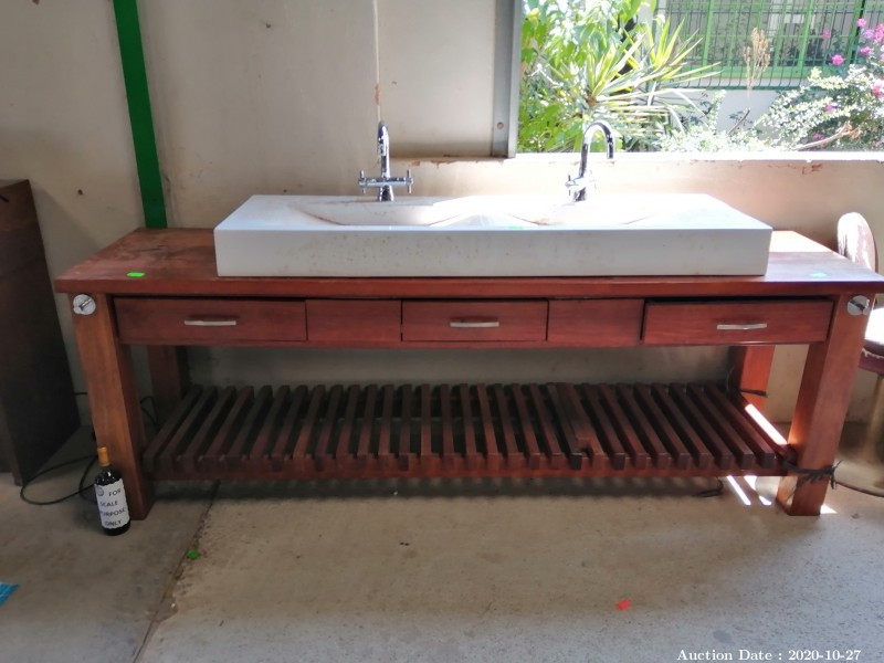 507 Double Sink & Cabinet