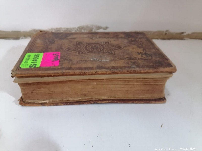 Lot 6049 - Antique Bible
