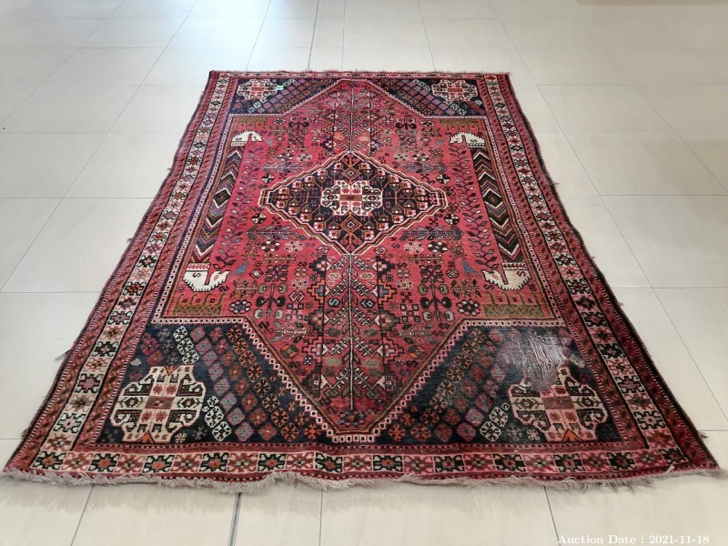 411 - Large Persian-Style knotted Carpet