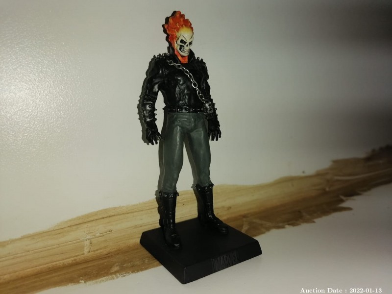 327 - Marvel Collectable Figurine with Magazine -  Ghost Rider