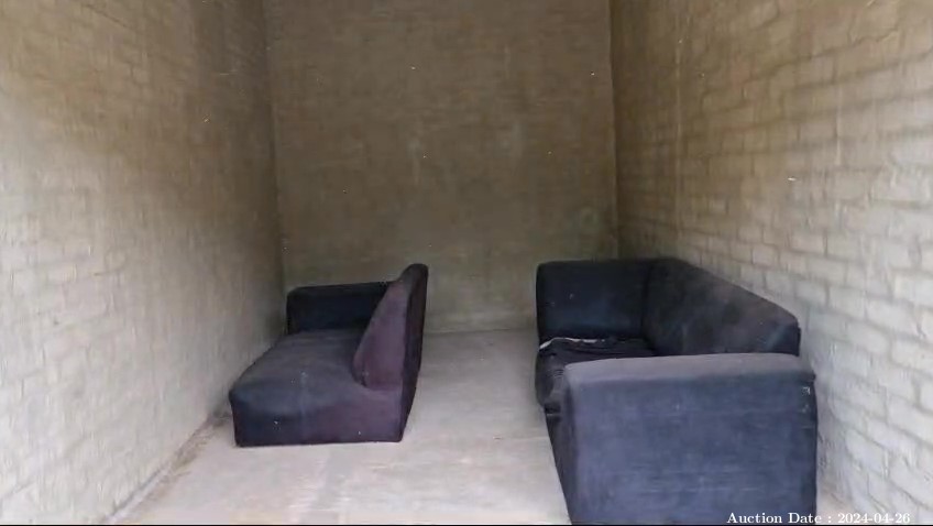 Lot 06- Double Couch Unit
