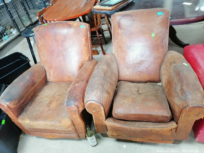 110 Leather Armchairs