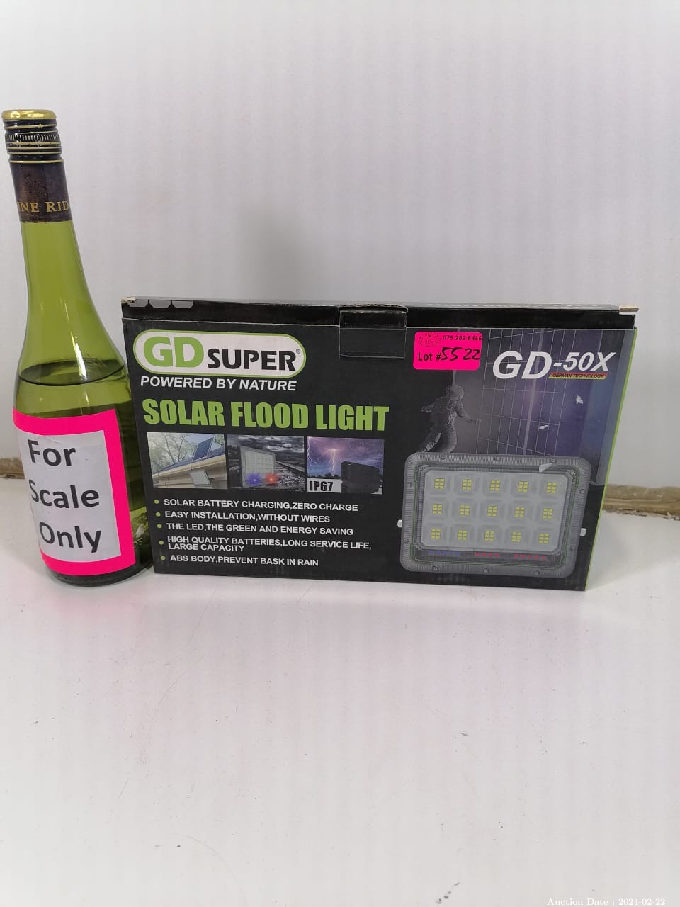 5522 - GD Super Solar Flood Light