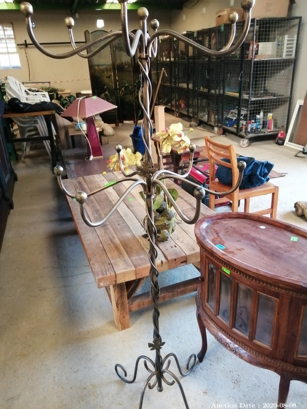 505 Wrough Iron Hat/Coat Stand