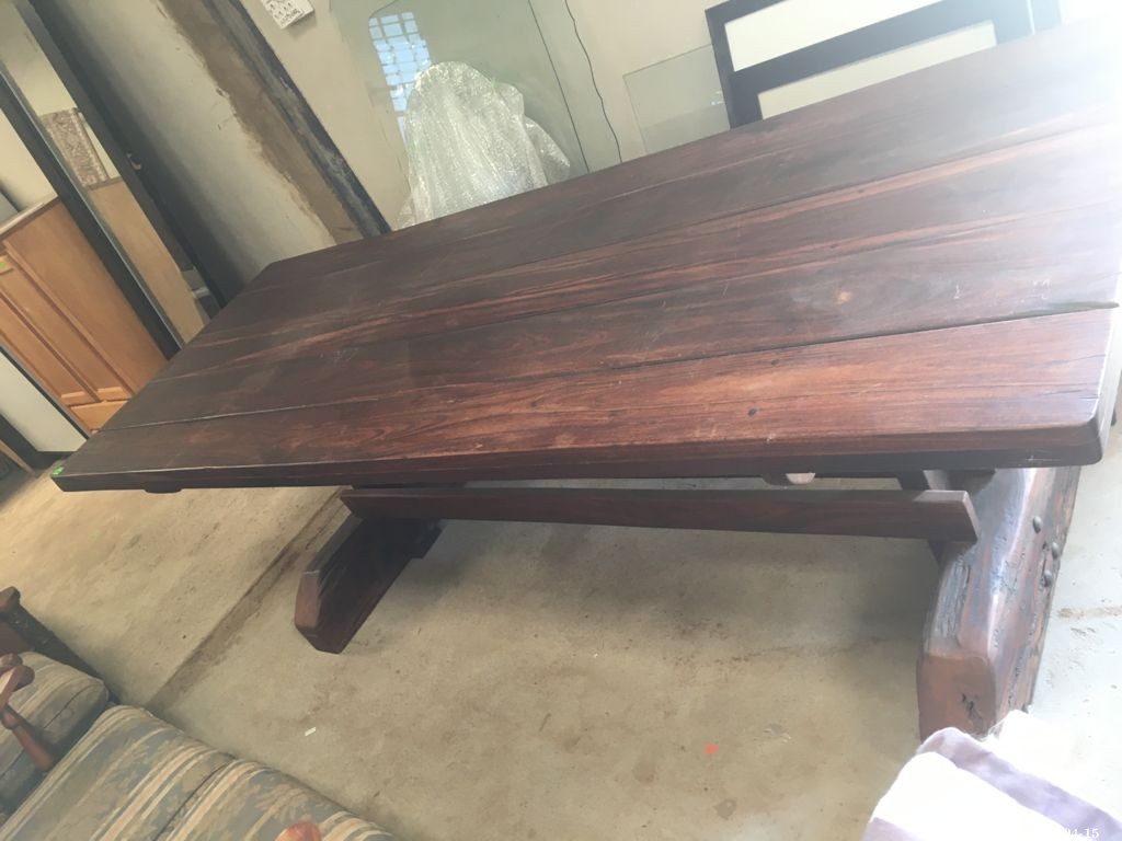 114 Solid Teak Dining Table