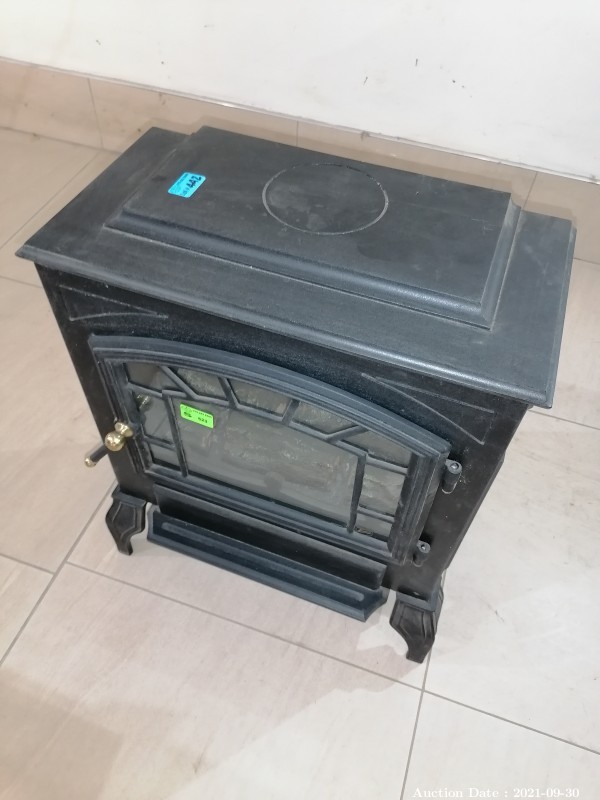 1442 - Realistic Electric Fireplace Heater