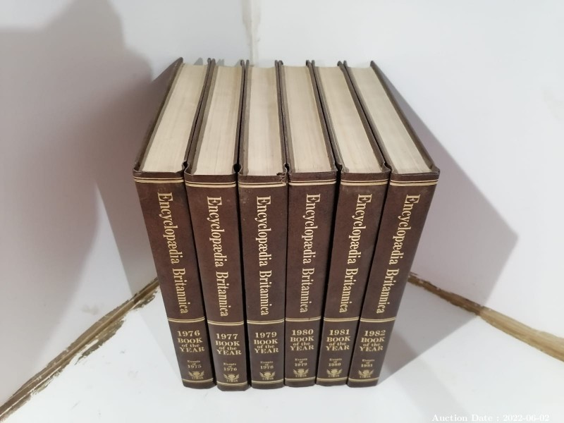 1965 - Encyclopedia Britannica Yearbooks 1977 - 1982