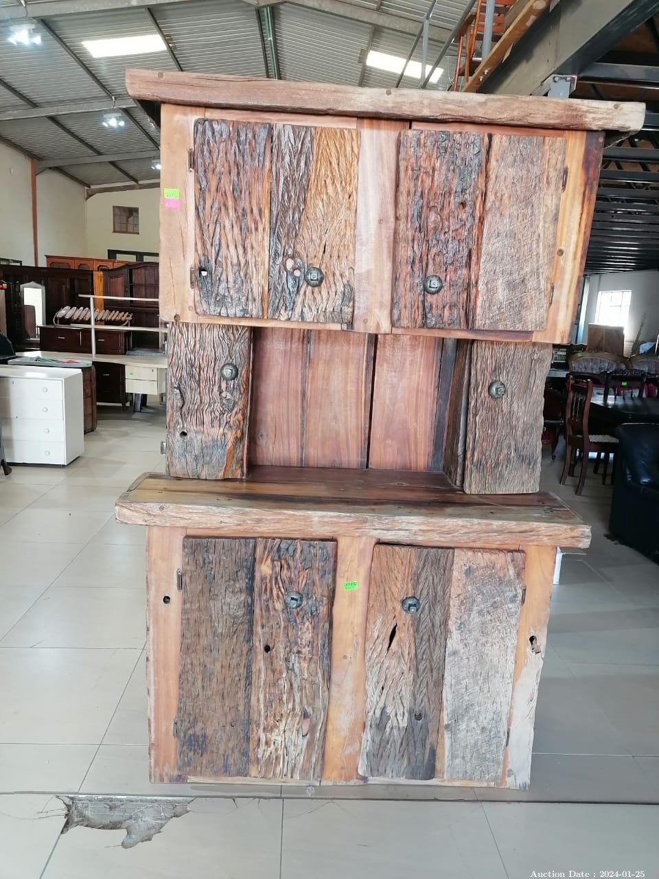 5117 - Unique Solid Wood Cupboard
