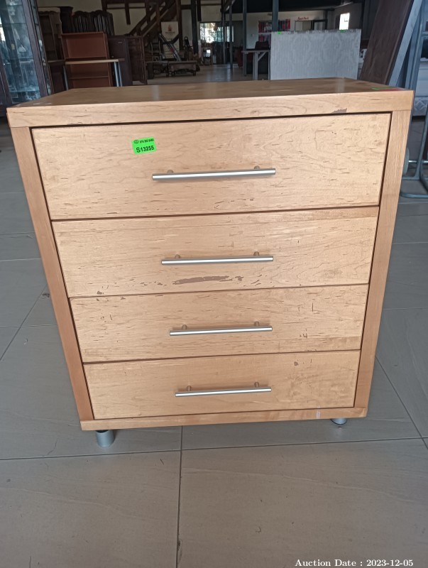 4032 - Wooden Cabinet with Drawers