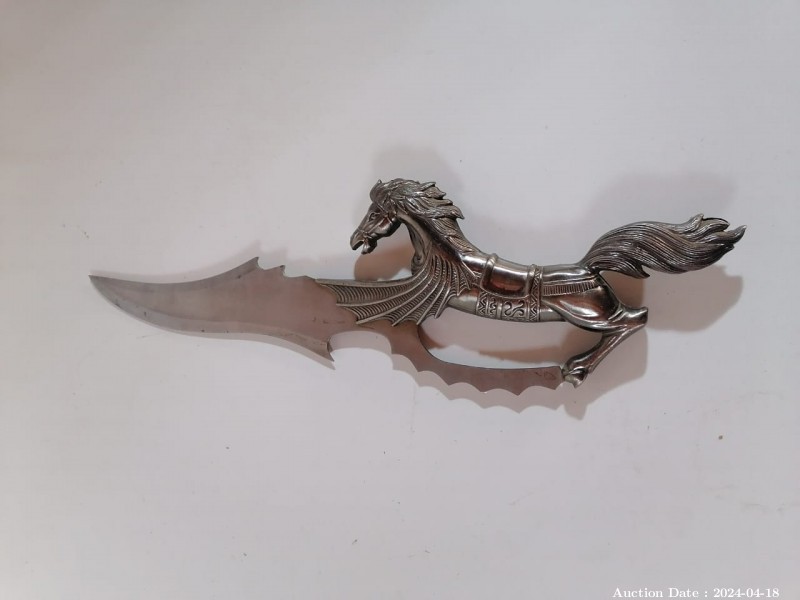 6655-Sea Horse Handle Blade 