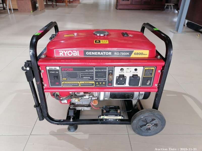 3797 - Ryobi RG7900K Generator