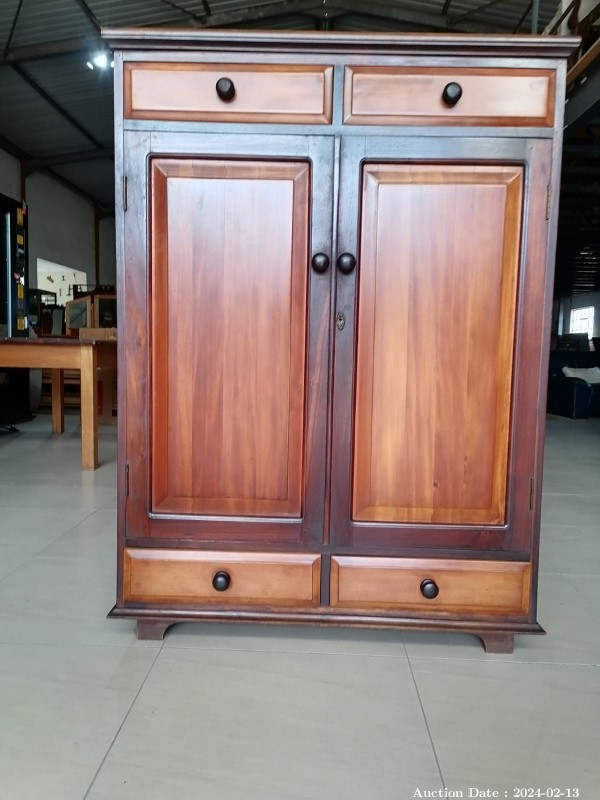 5369 - Solid Wood Universal Cabinet with Wonderful Storage Space