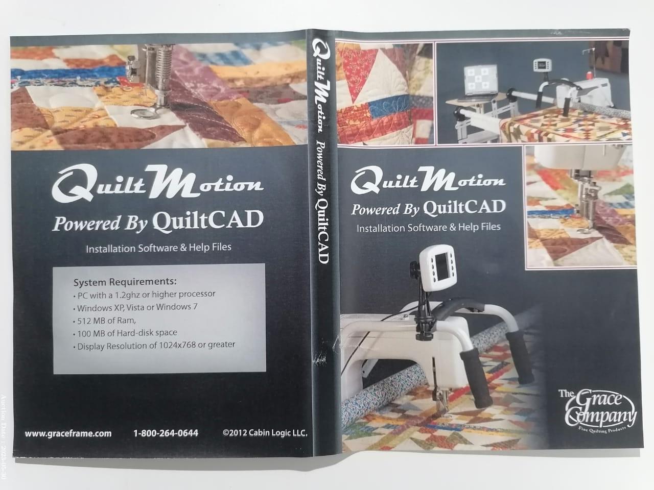 4004 - Decorative Quilt Motion - Powered By Quilt CAD Quilting Machine