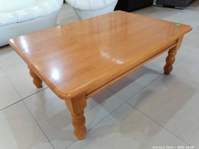 673 - Solid Oak Coffee Table