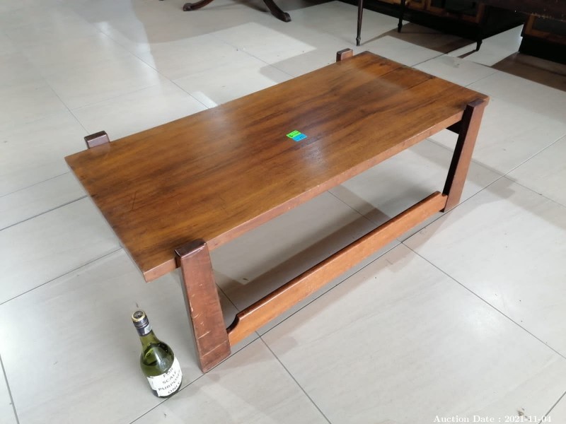 237 - Wooden Coffee Table (Matches lot 236)
