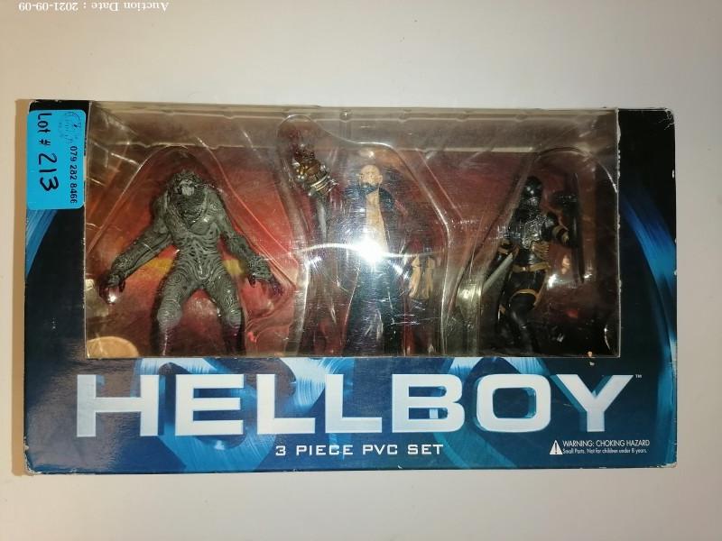 213A - Hellboy 3pc PVC Figurine Set - Dark Horse