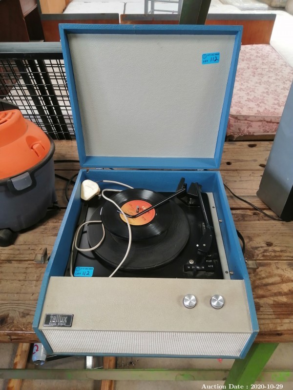 112 Record Player