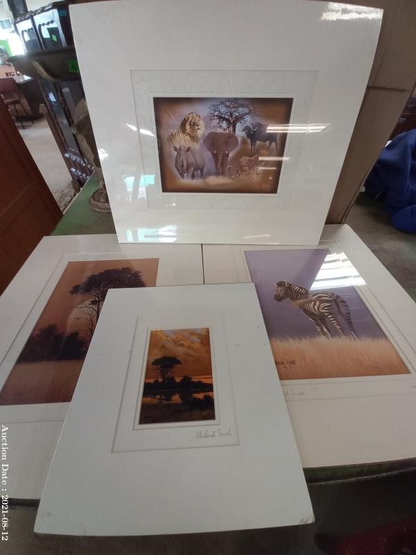 204 - Collection of Malachi Smith Prints - 2 signed by hand