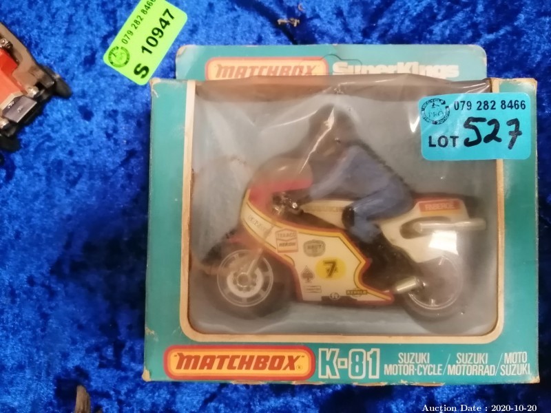 527 Mtachbox Toy Motorbike