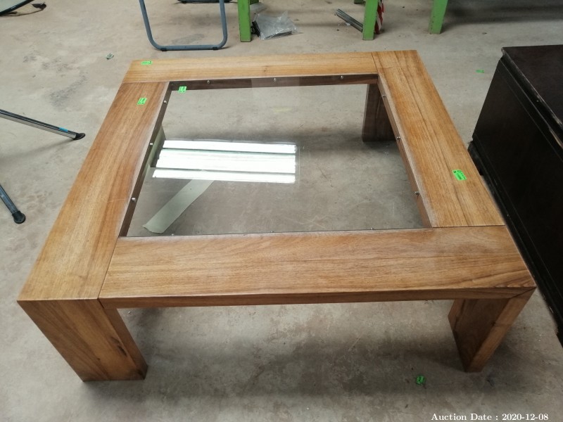 516 Glass-Topped Coffee Table