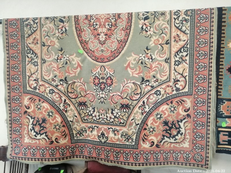 306 Knotted Persian-Style Carpet