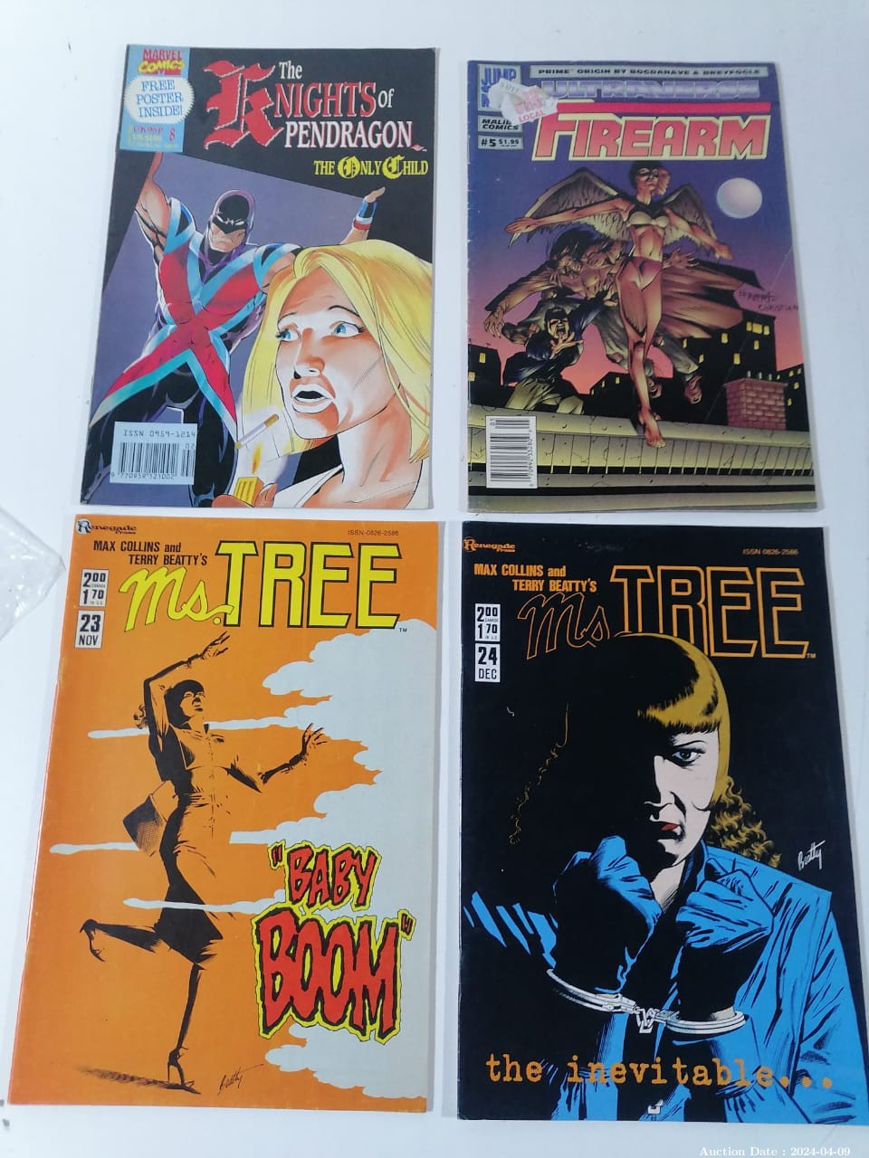 Lot 6463 - 4 x Assorted Vintage Comic Books