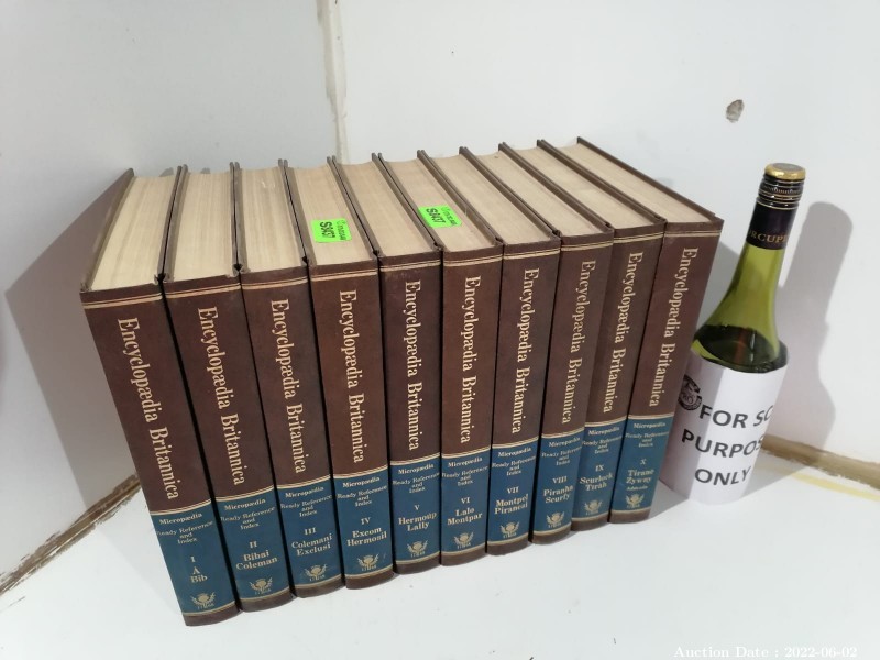 1967 - 10 x Encyclopedia Britannica
