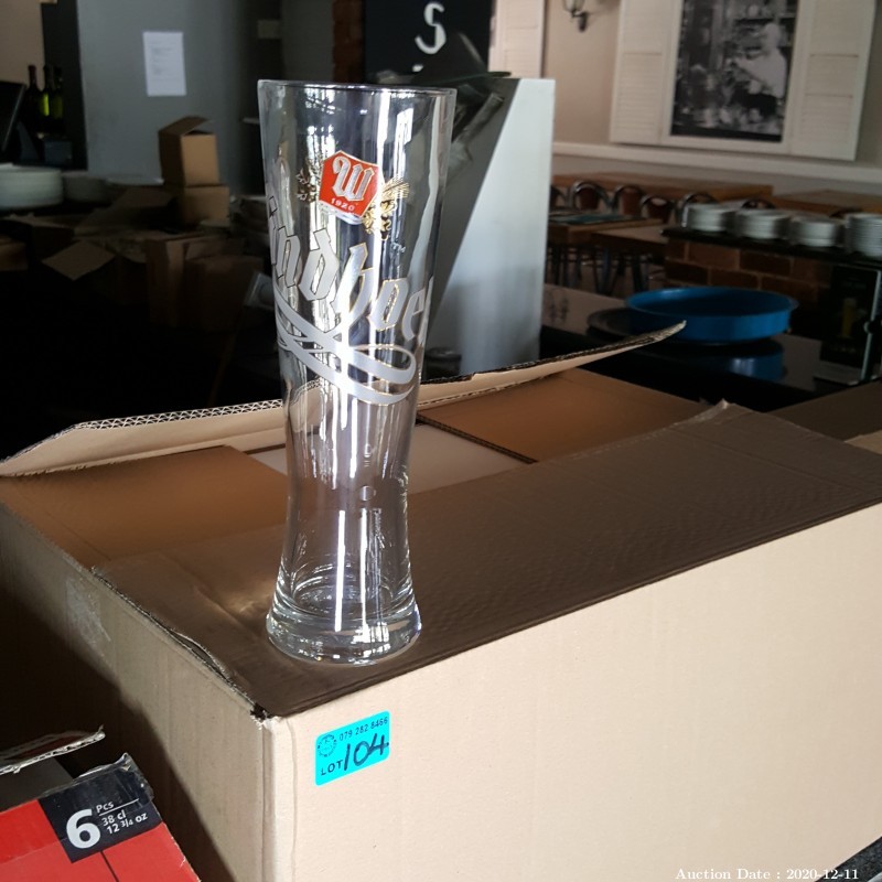 104  Windhoek Beer Glasses