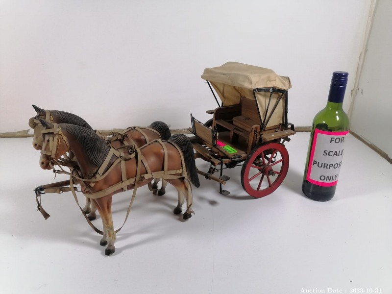 3822 - Special Model of a Carriage with Horses