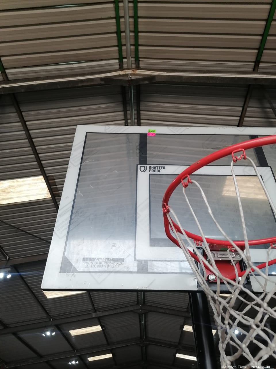 6969- Basketball Hoop With Stand 
