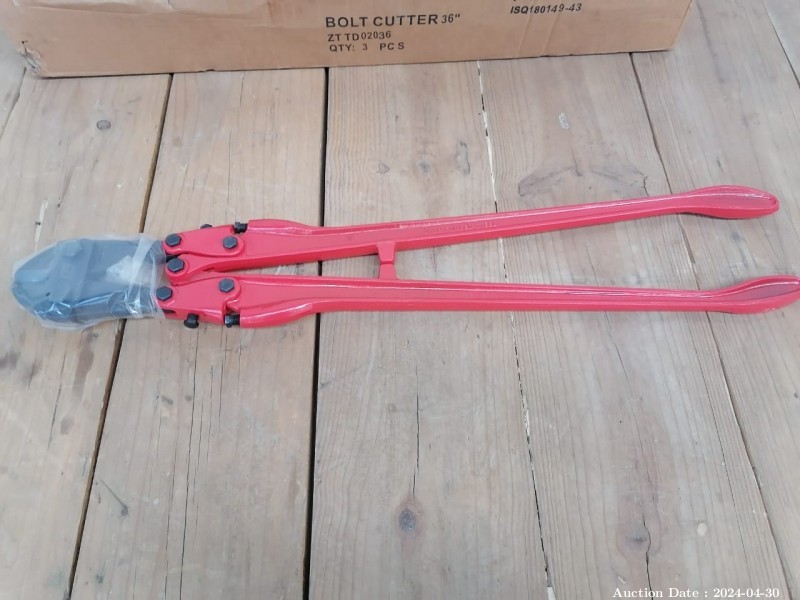 6834 - FORGED HANDLE BOLT CUTTER 900MM  