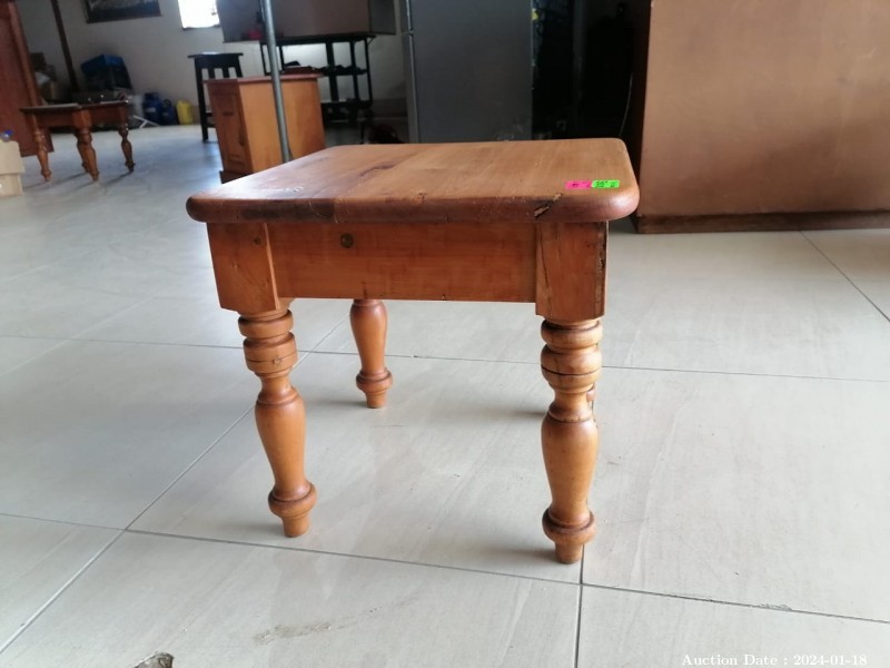 4791 - Solid Wood Side Table