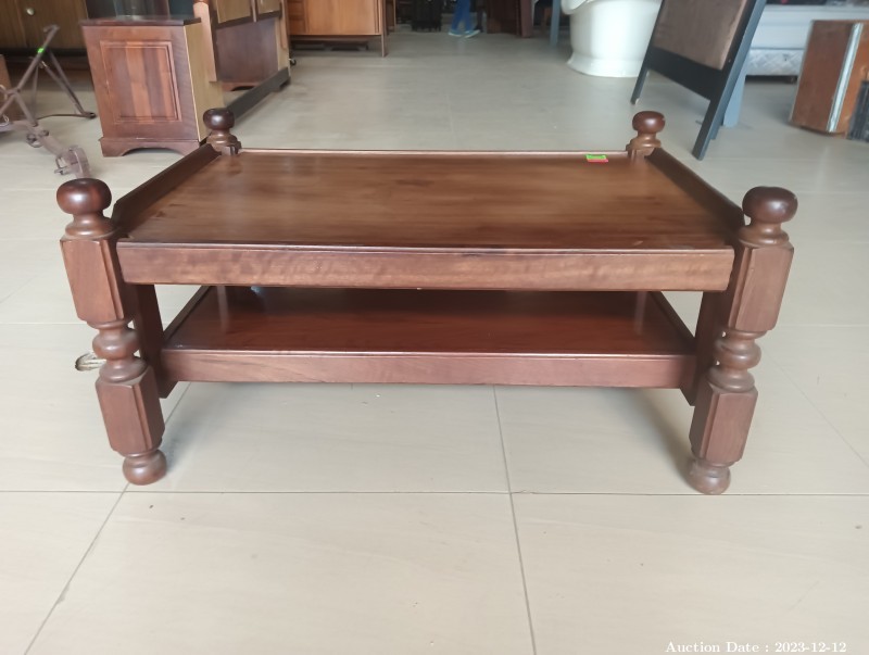 4113 - Solid Wood Rectangular Centre Table