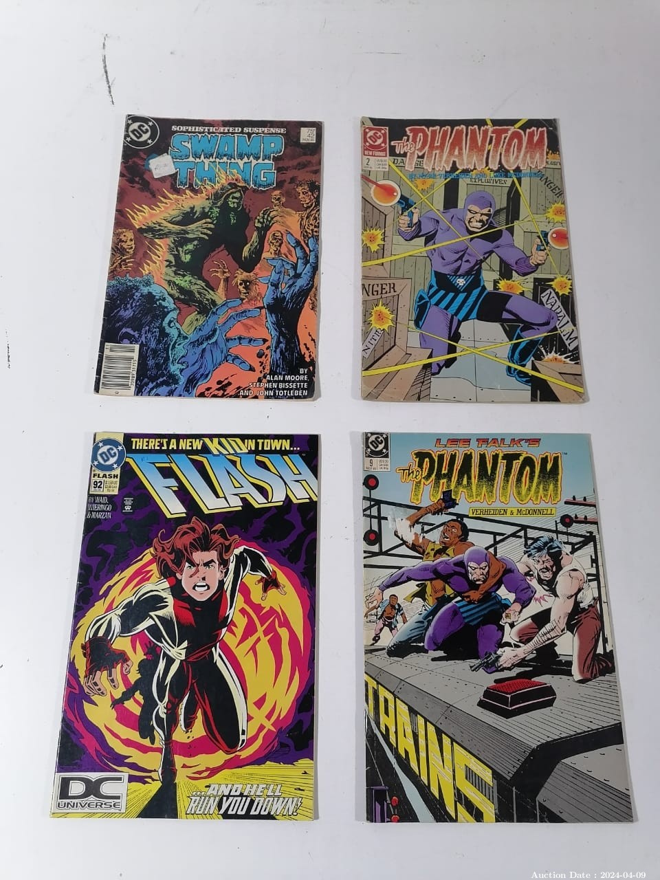 Lot 6460 - 4 x Assorted Vintage Comic Books