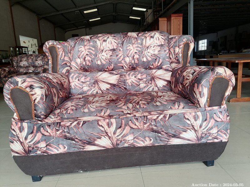 5692 - Two Seater Upholstered Couch