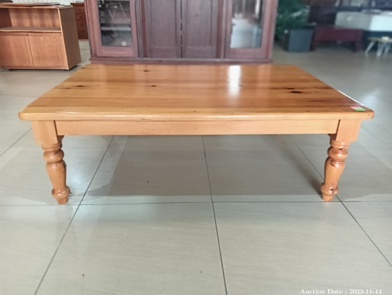 3821 - Solid Wood Coffee Table